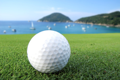 Golf on the sea